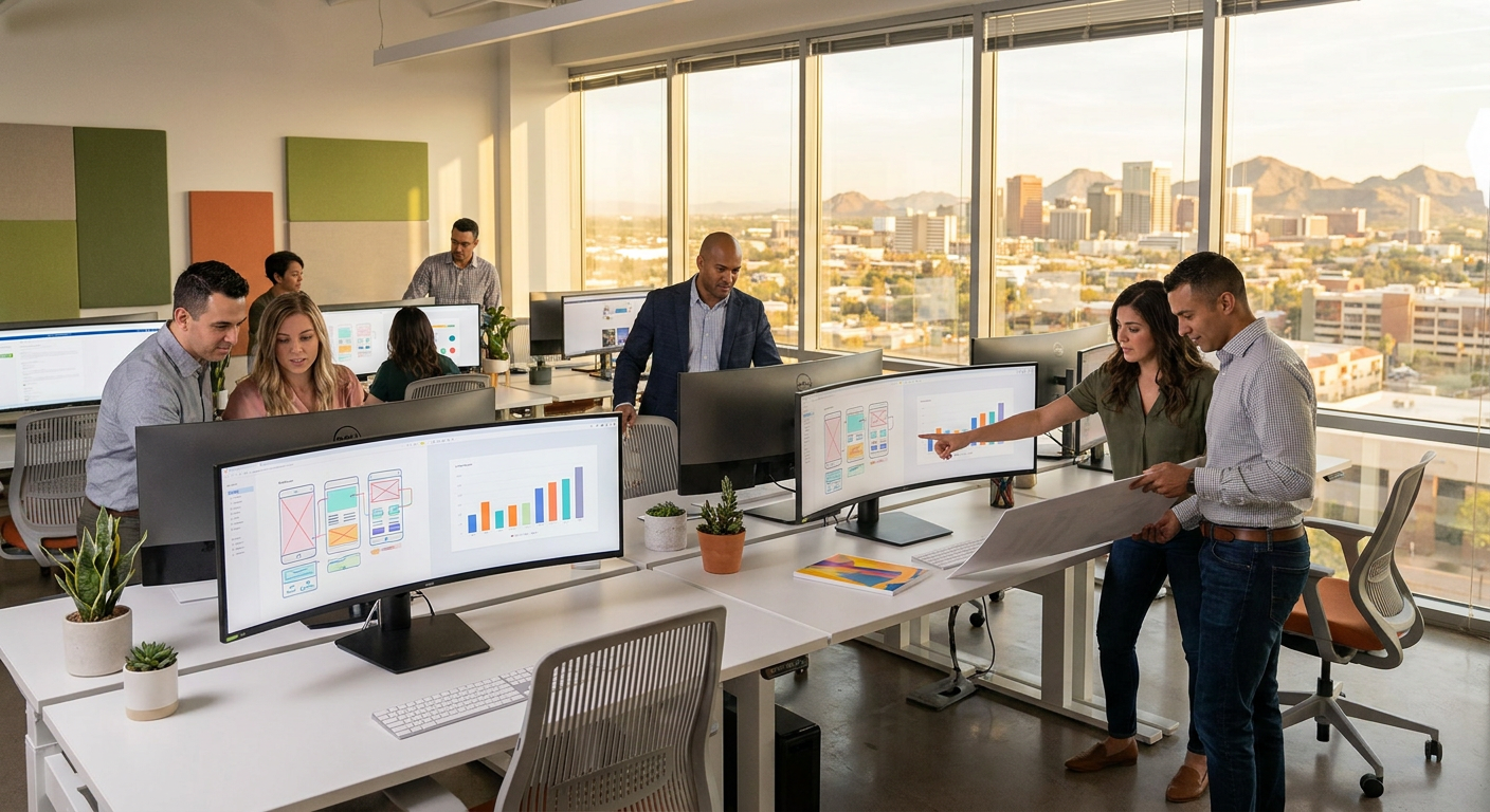 C Dell Phoenix digital agency team web design SEO app development - full-service Arizona digital marketing experts
