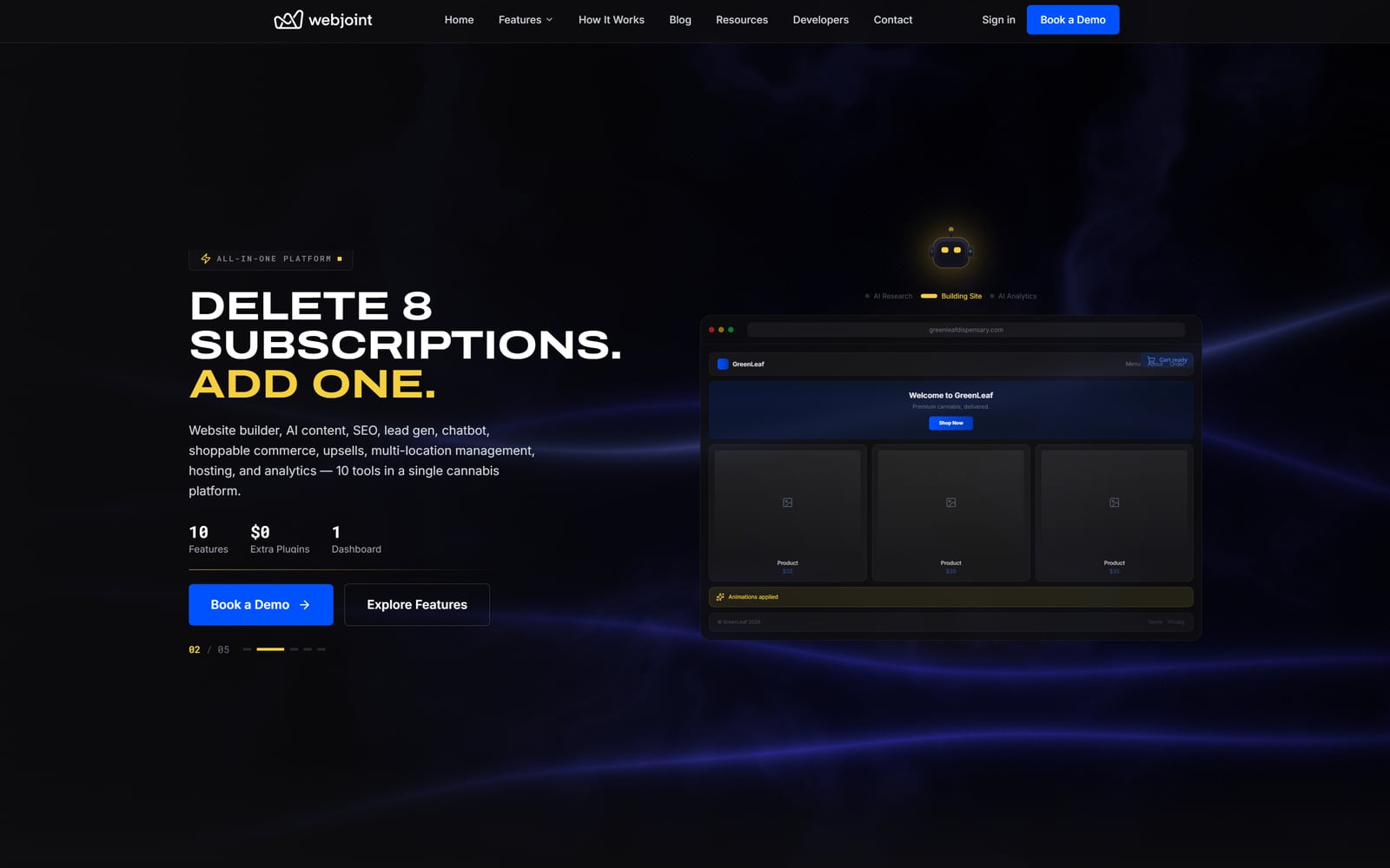 WebJoint Pulse — product screenshot
